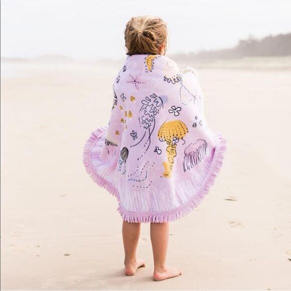 NWT Free People Sirene Petite Round Towel - Picture 3 of 5